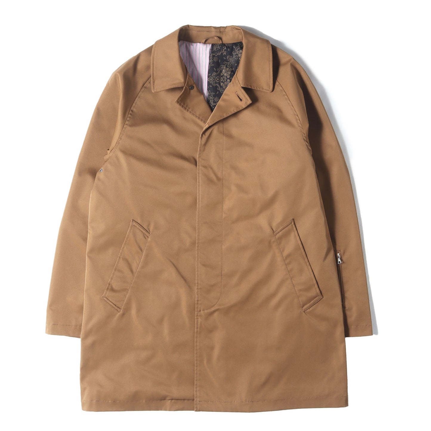 20SS ストレッチポリエステルツイル ステンカラーコート(SOUTIEN COLLAR COAT)