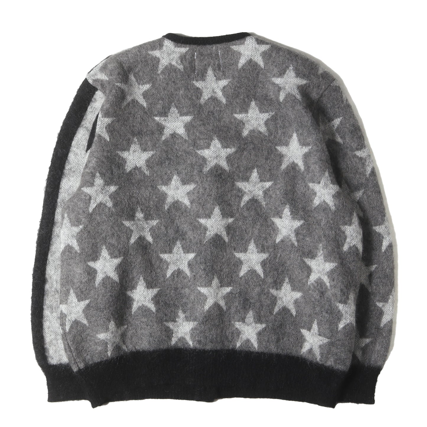 25AW 星条旗デザイン モヘヤニット カーディガン(american flag mohair cardigan.)