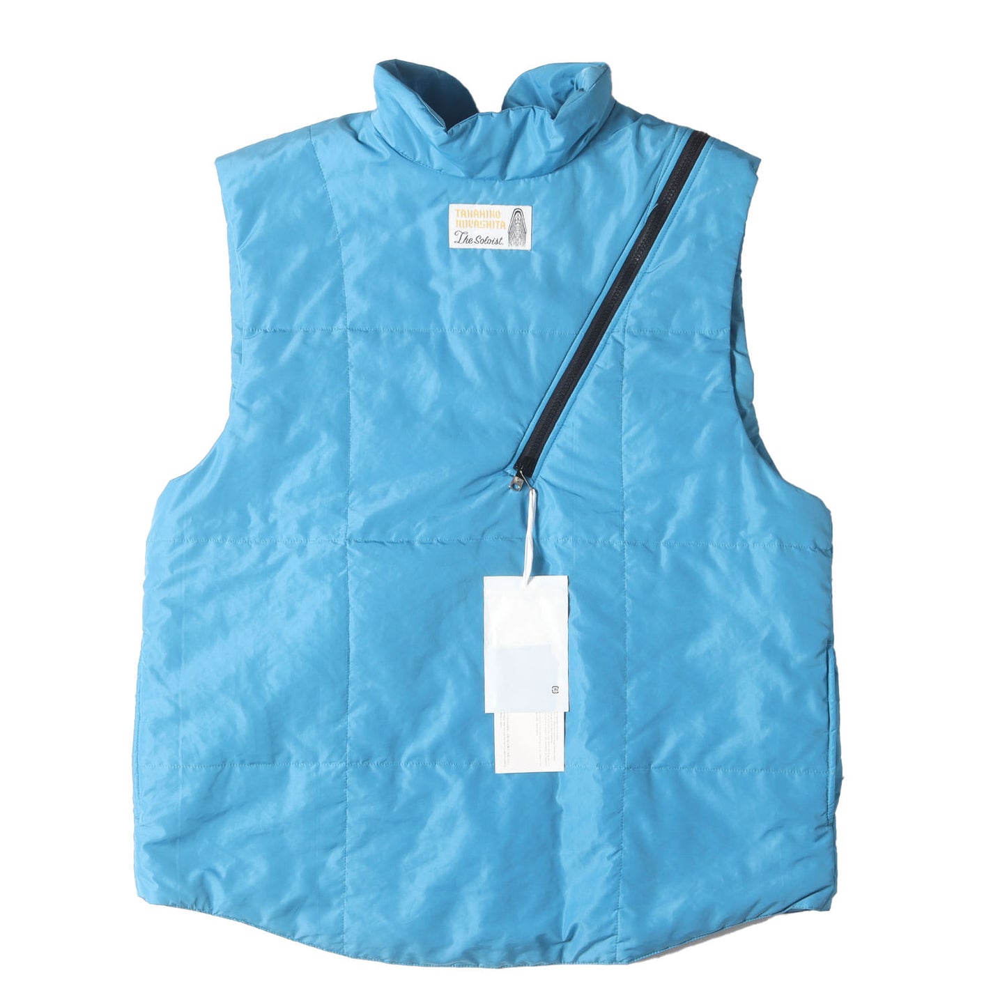 22AW ジップデザイン プリマロフト 中綿ベスト(double zip reverse puffy vest.)