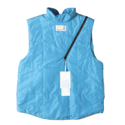 22AW ジップデザイン プリマロフト 中綿ベスト(double zip reverse puffy vest.)