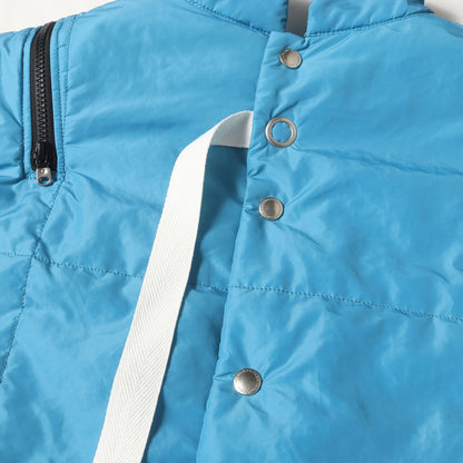 22AW ジップデザイン プリマロフト 中綿ベスト(double zip reverse puffy vest.)