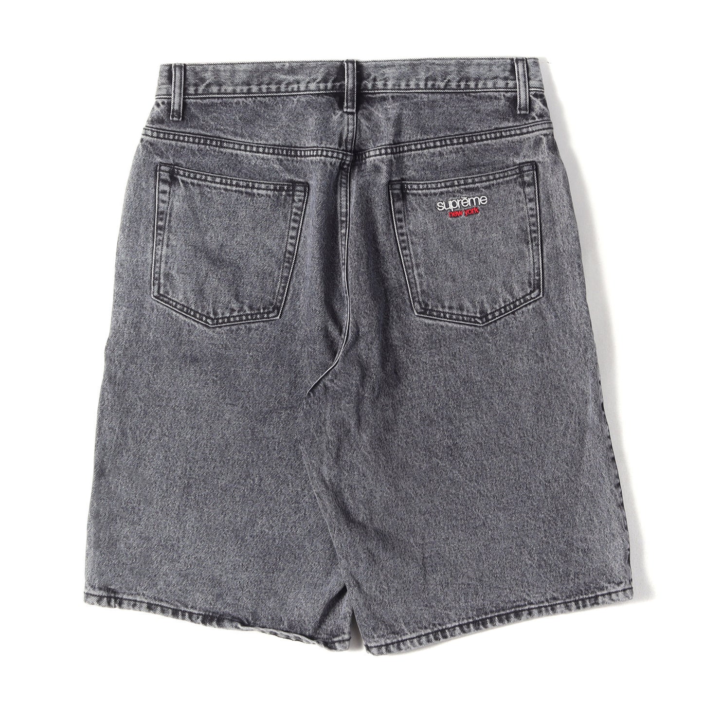 23SS ウォッシュド バギー デニムショーツ(Baggy Denim Short)