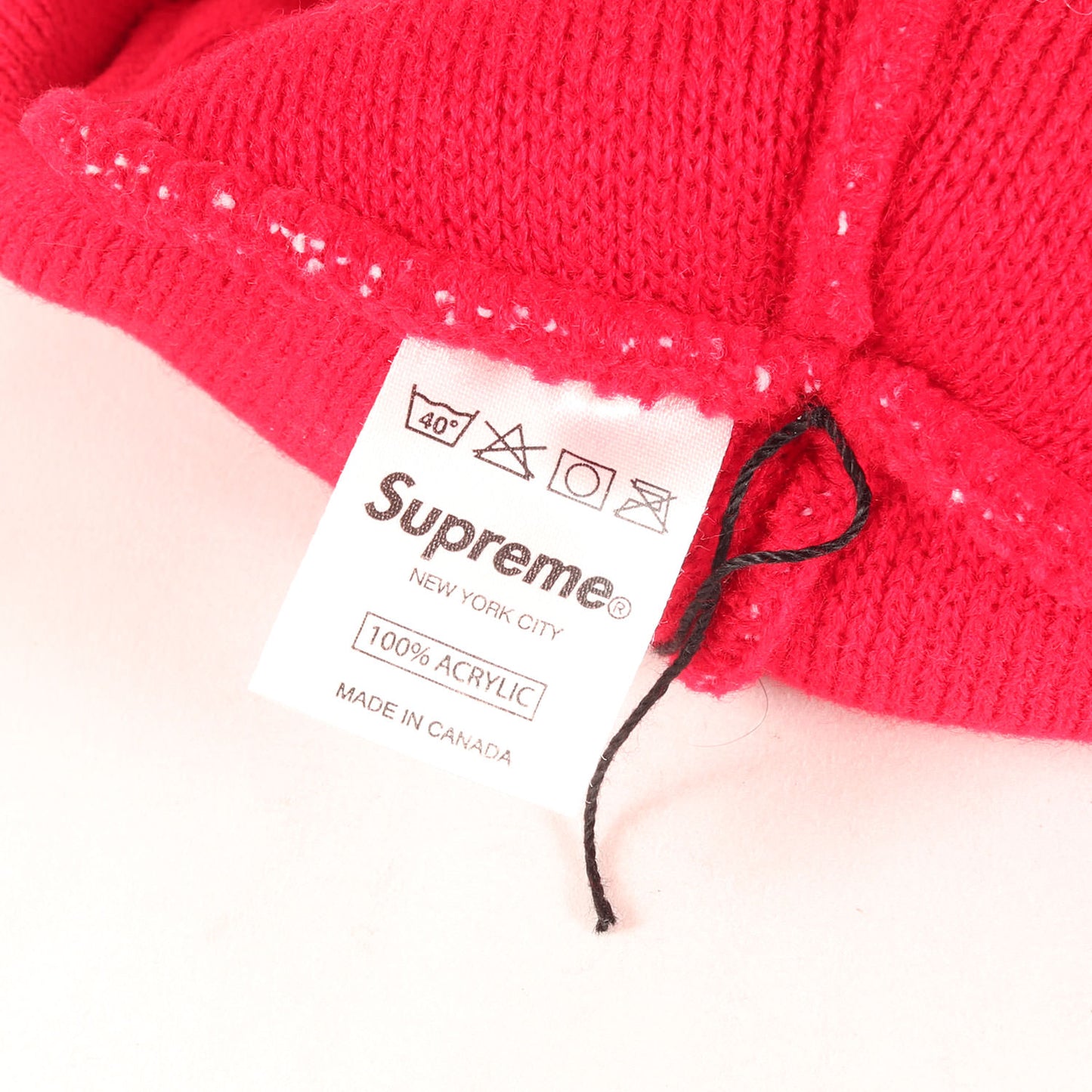 00s モンブランロゴ ボンボン ニットビーニー(Mont Blanc Beanie)