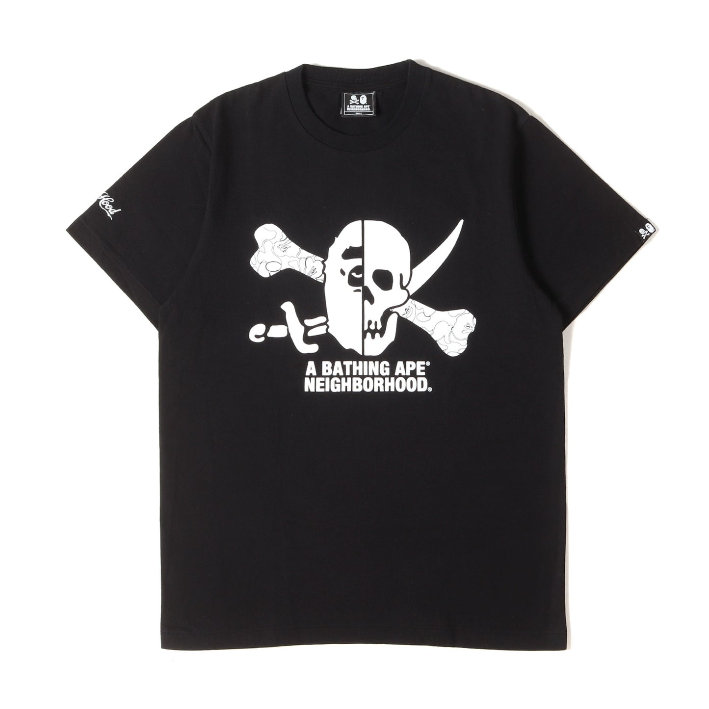 初売り ×NEIGHBORHOOD 猿顔&スカルソード Tシャツ