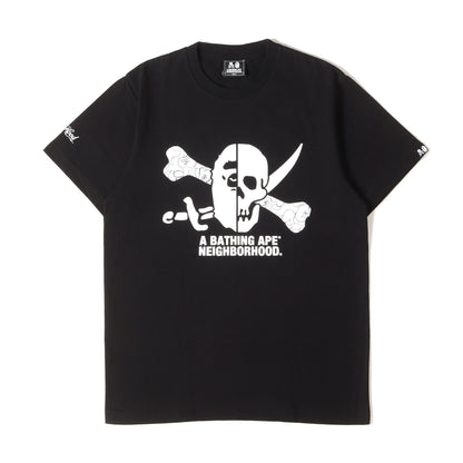 初売り ×NEIGHBORHOOD 猿顔&スカルソード Tシャツ