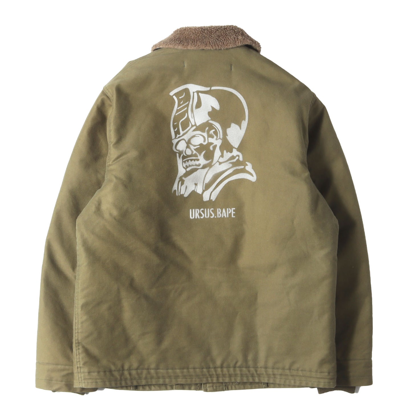 URSUS BAPE ステンシルプリント N-1 デッキジャケット