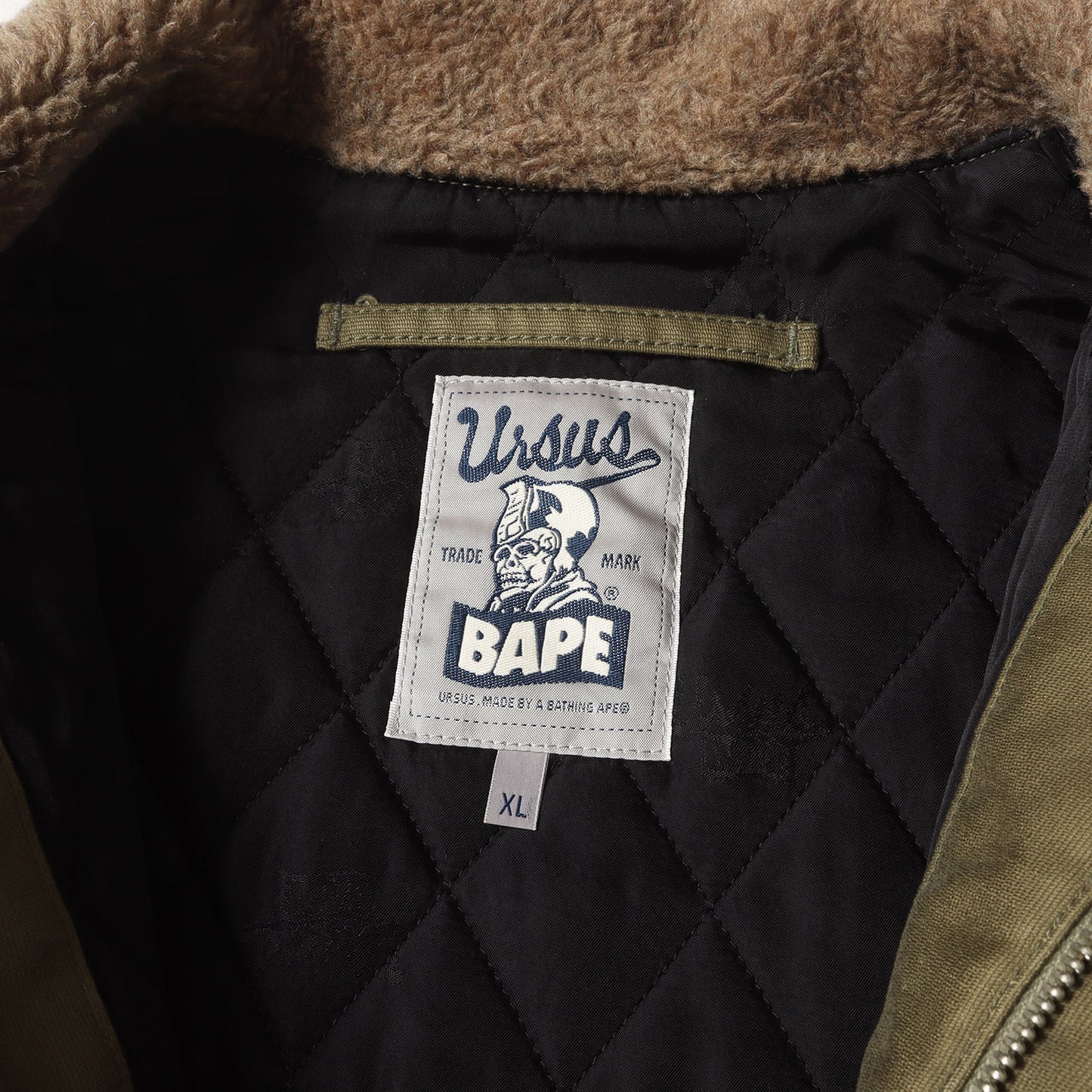 URSUS BAPE ステンシルプリント N-1 デッキジャケット
