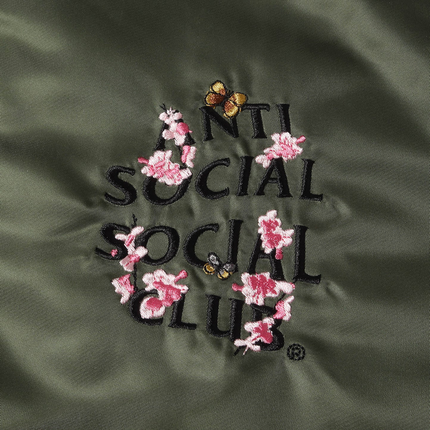 21AW ×ALPHA 桜ロゴ 裏地カモ MA-1 フライトジャケット(MA-1 Jacket)