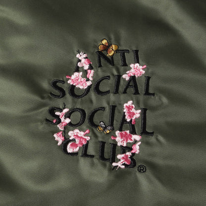 21AW ×ALPHA 桜ロゴ 裏地カモ MA-1 フライトジャケット(MA-1 Jacket)