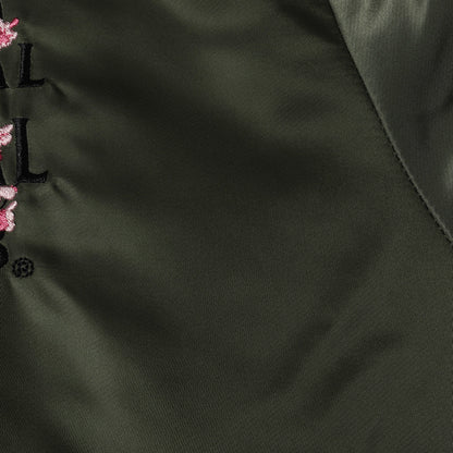 21AW ×ALPHA 桜ロゴ 裏地カモ MA-1 フライトジャケット(MA-1 Jacket)