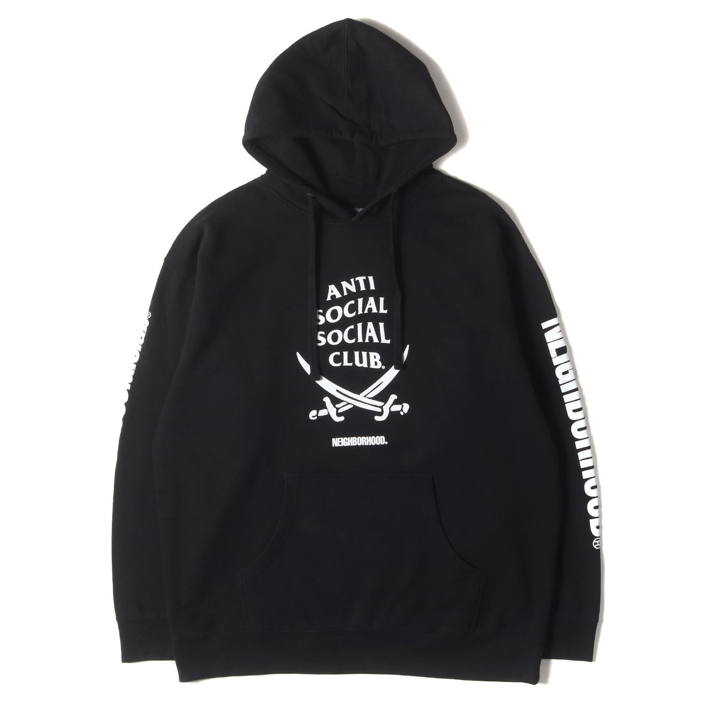 ×Anti Social Social Club ブランドロゴ スウェットパーカー