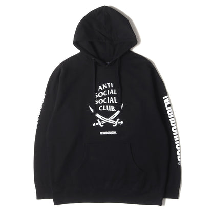 ×Anti Social Social Club ブランドロゴ スウェットパーカー