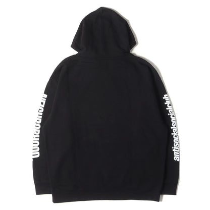 ×Anti Social Social Club ブランドロゴ スウェットパーカー