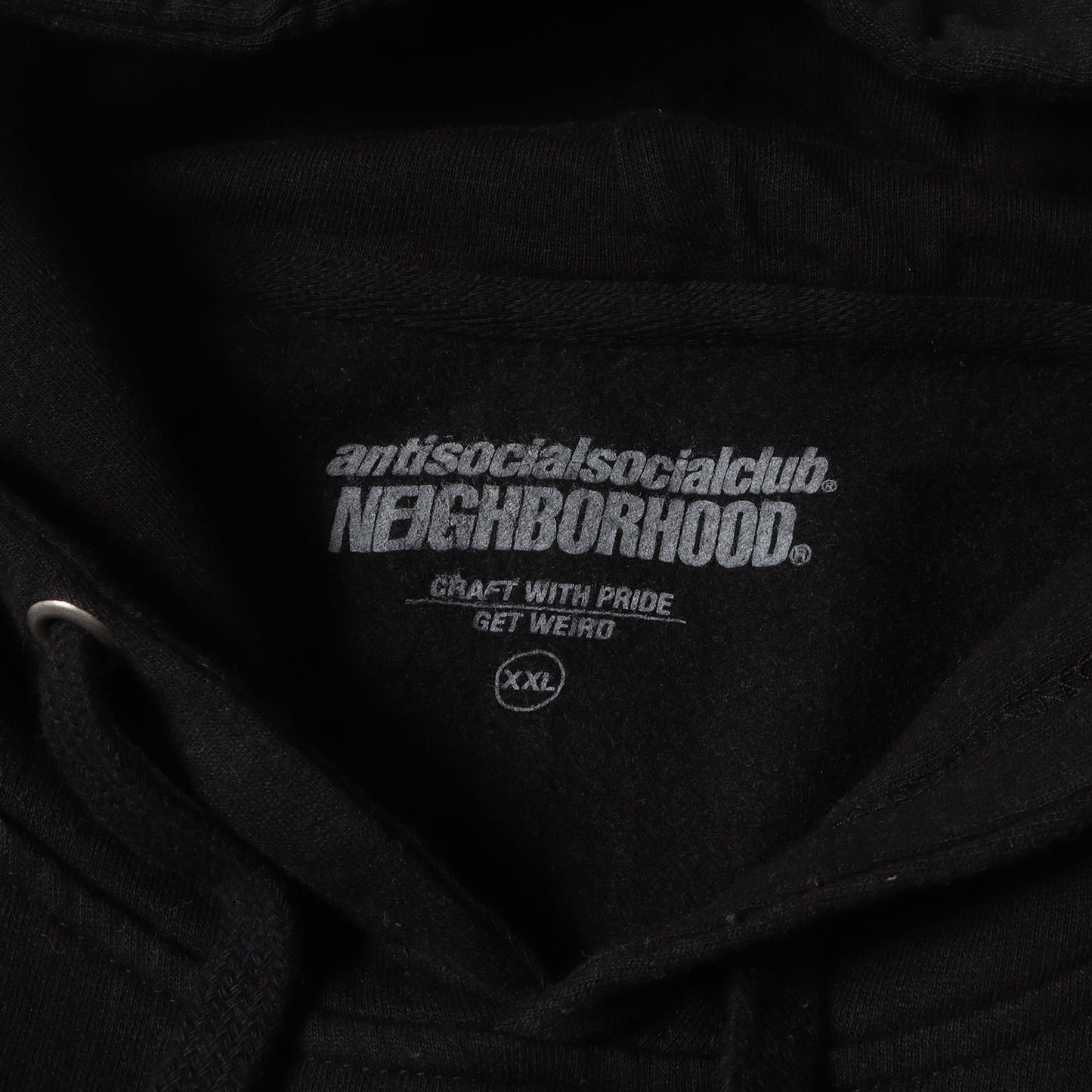 ×Anti Social Social Club ブランドロゴ スウェットパーカー