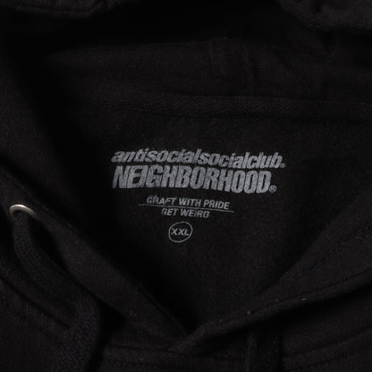 ×Anti Social Social Club ブランドロゴ スウェットパーカー