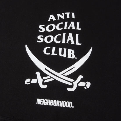 ×Anti Social Social Club ブランドロゴ スウェットパーカー