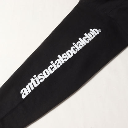 ×Anti Social Social Club ブランドロゴ スウェットパーカー
