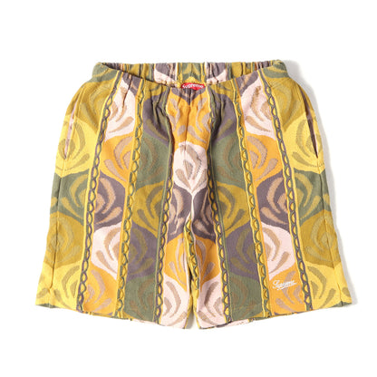 22SS アブストラクト ニット イージーショーツ(Abstract Textured Knit Short)