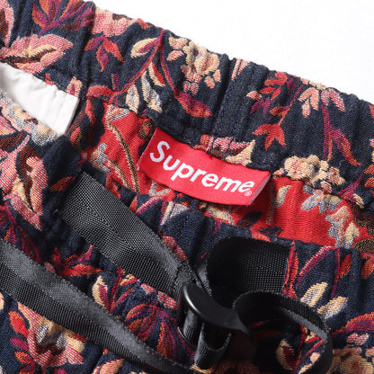 ジャガード フラワー柄 ベルト付き イージーショーツ(Jacquard Flowers Belted Short)