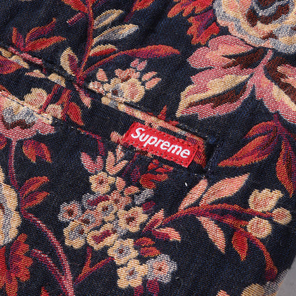 ジャガード フラワー柄 ベルト付き イージーショーツ(Jacquard Flowers Belted Short)