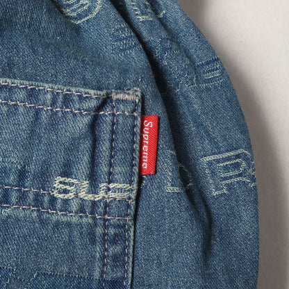 ジャガードロゴ柄 デニム スケートパンツ(Dimensions Logo Denim Skate Pant)