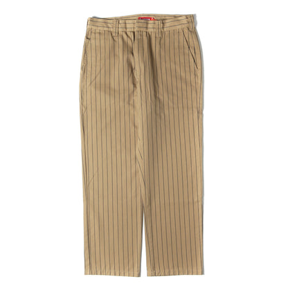 21SS ストライプ ツイル ワーク チノパンツ(Work Pant)