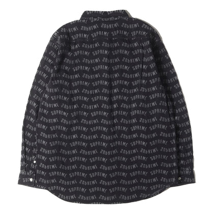 22SS アーチロゴ ジャガード デニムシャツ(Arc Jacquard Denim Shirt)