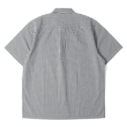21SS スクリプトロゴ ギンガムチェック 半袖シャツ(Gingham S/S Shirt)
