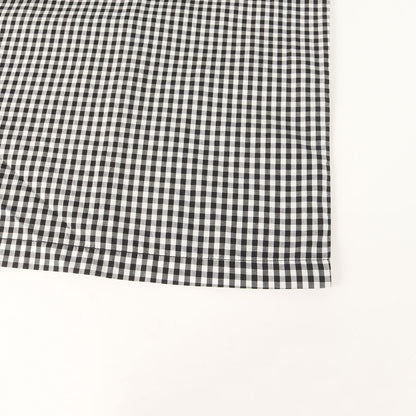 21SS スクリプトロゴ ギンガムチェック 半袖シャツ(Gingham S/S Shirt)