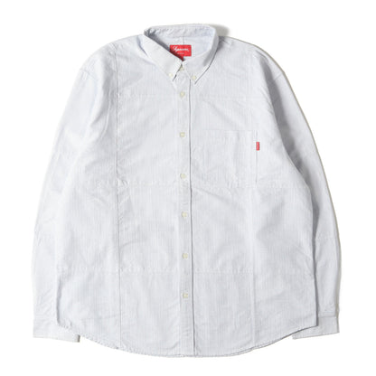 20AW パッチワーク オックスフォード ボタンダウンシャツ(Patchwork Oxford Shirt)