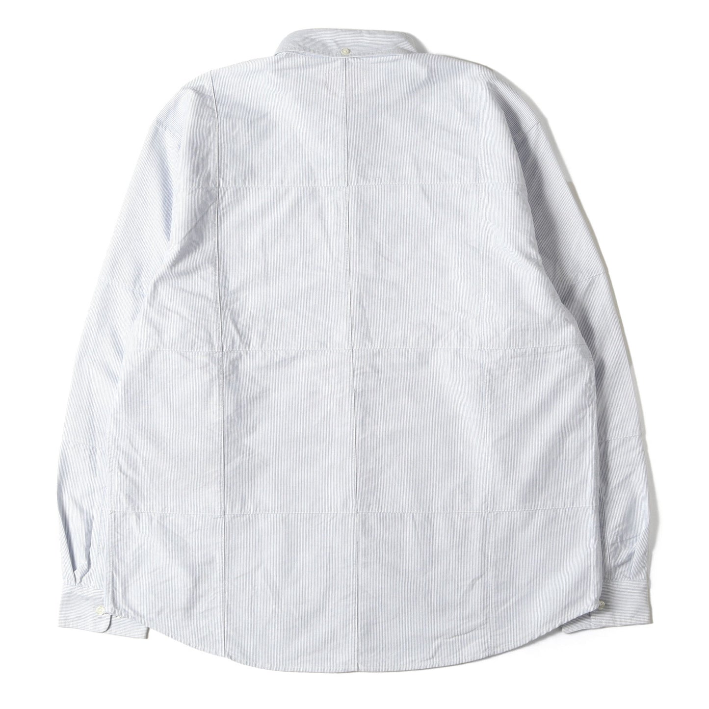 20AW パッチワーク オックスフォード ボタンダウンシャツ(Patchwork Oxford Shirt)