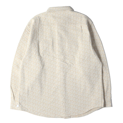 21AW Sロゴ モノグラム デニムシャツ(Monogram Denim Shirt)
