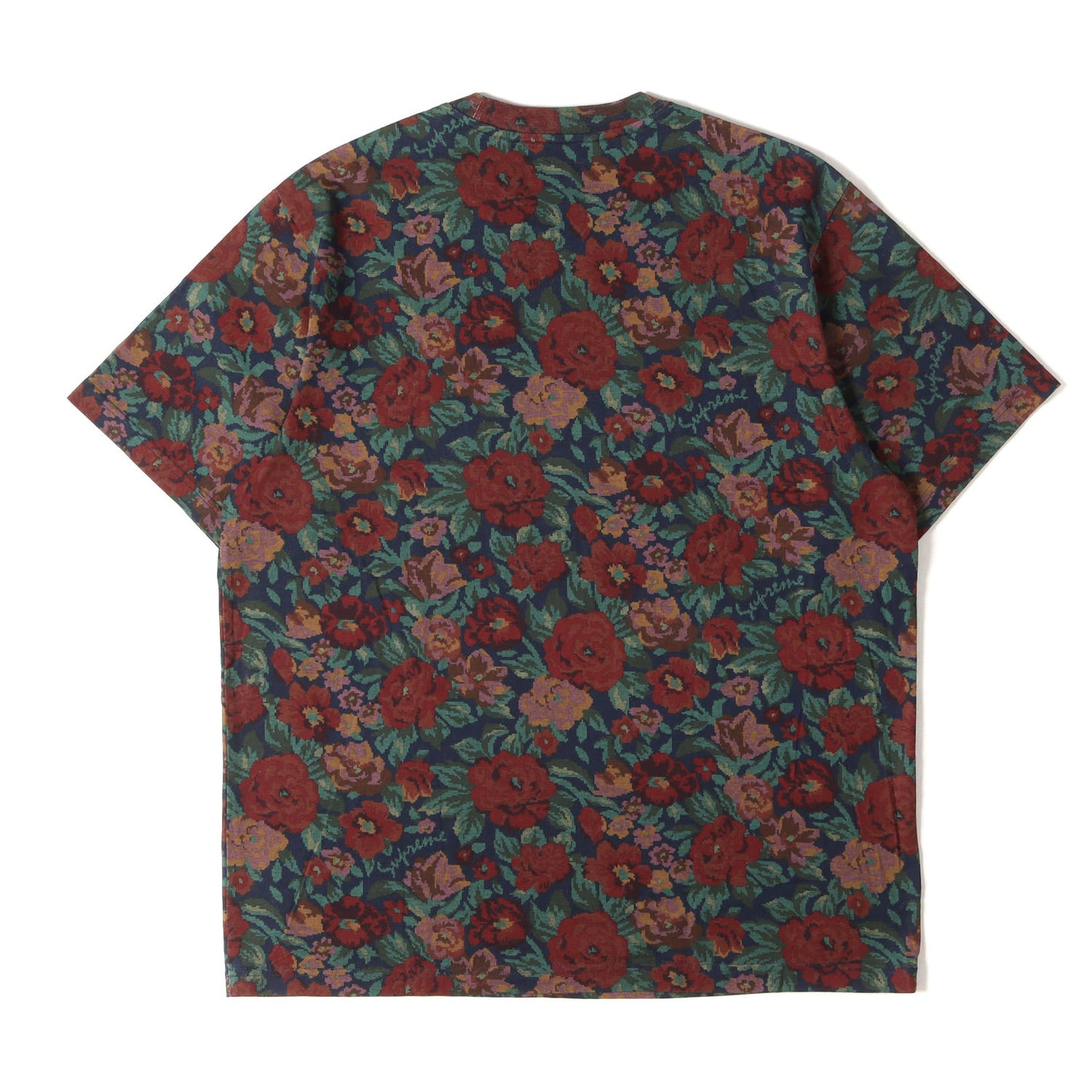 20AW デジフラワー柄 スモールBOXロゴ Tシャツ(Small Box Tee)