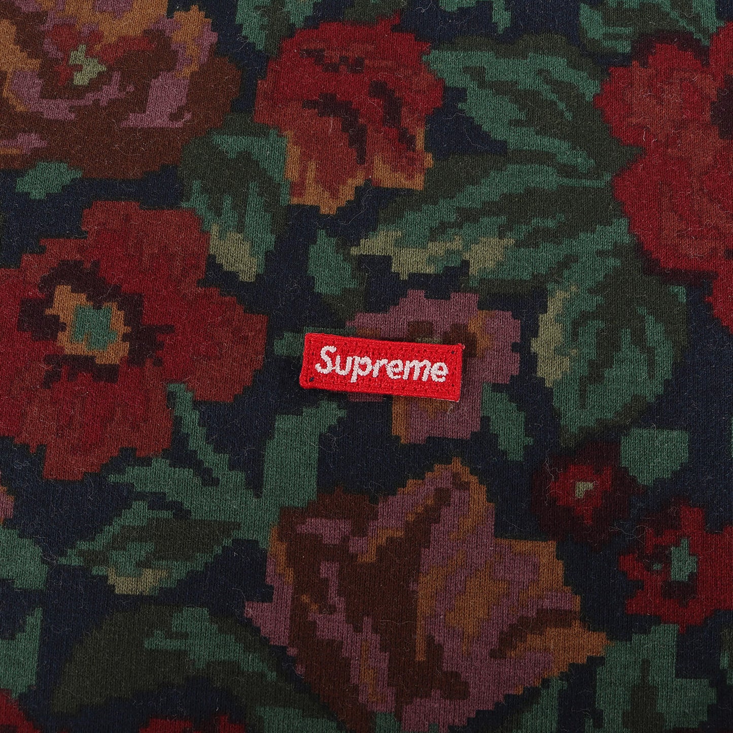 20AW デジフラワー柄 スモールBOXロゴ Tシャツ(Small Box Tee)