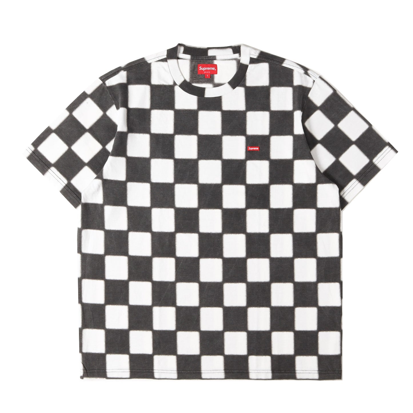 20SS チェッカーボード柄 スモールBOXロゴ Tシャツ(Small Box Tee)