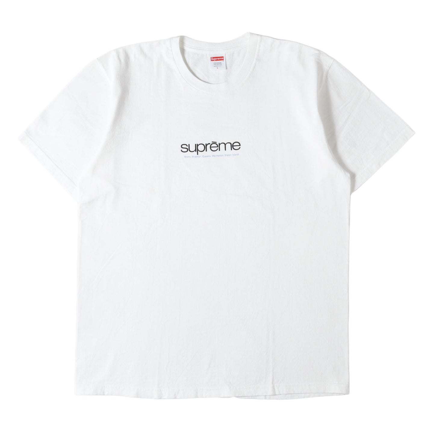 21SS クラシックロゴ クルーネック Tシャツ(Five Boroughs Tee)