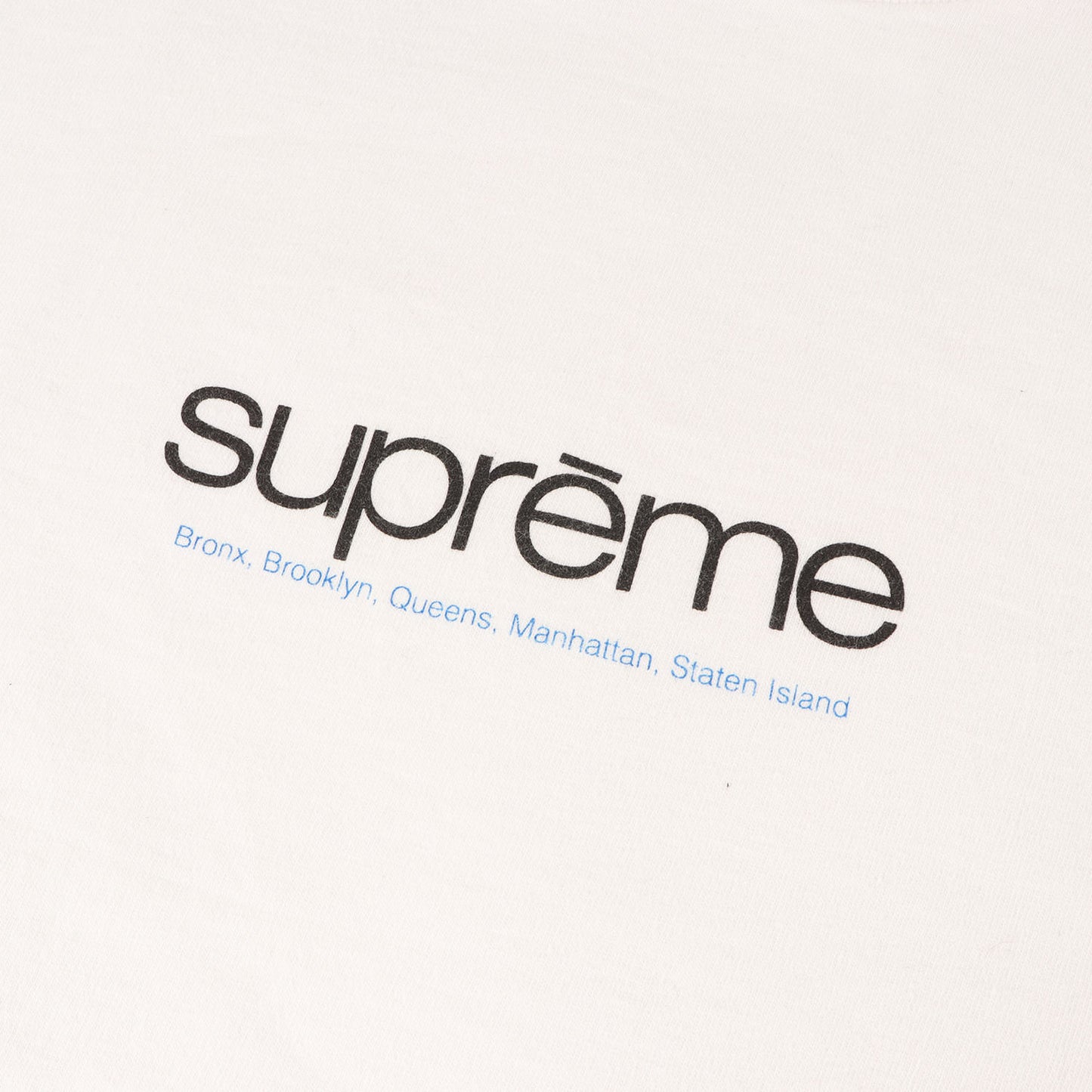 21SS クラシックロゴ クルーネック Tシャツ(Five Boroughs Tee)