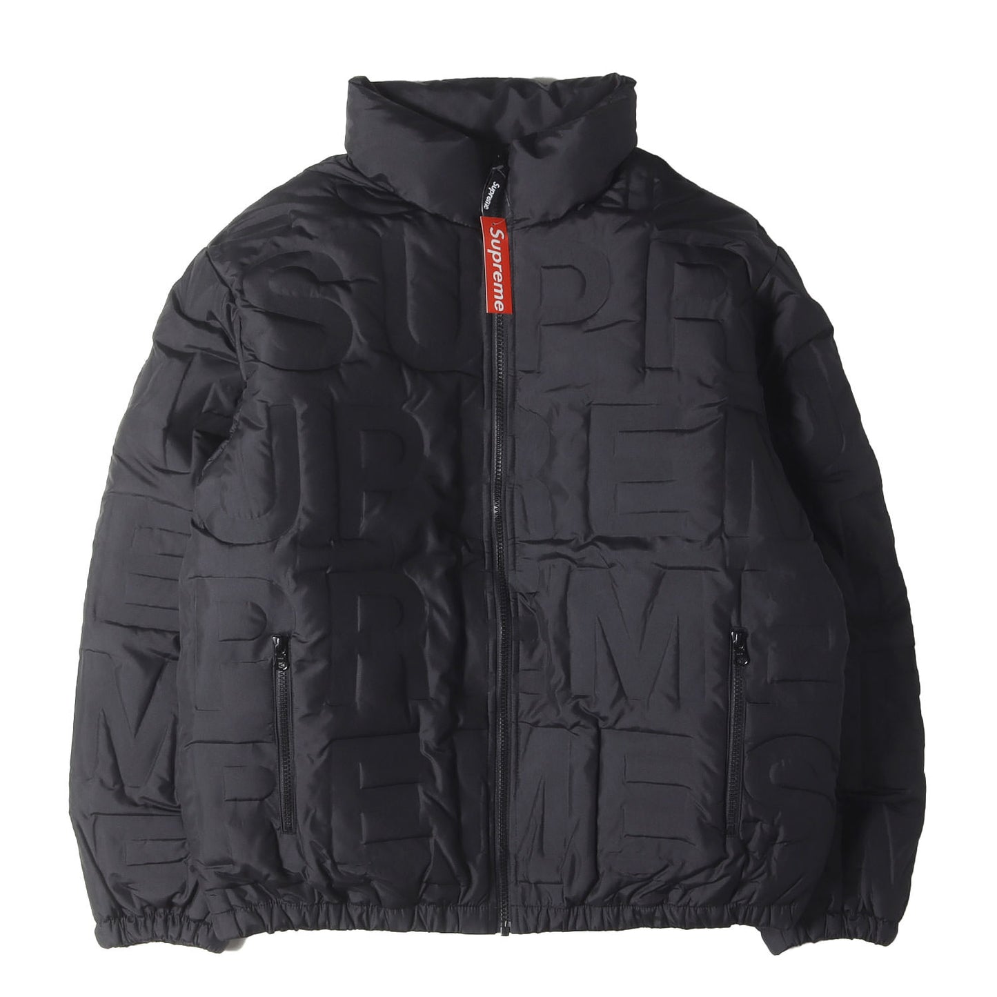 ブランドロゴ柄 パフィー ダウンジャケット(Bonded Logo Puffy Jacket)