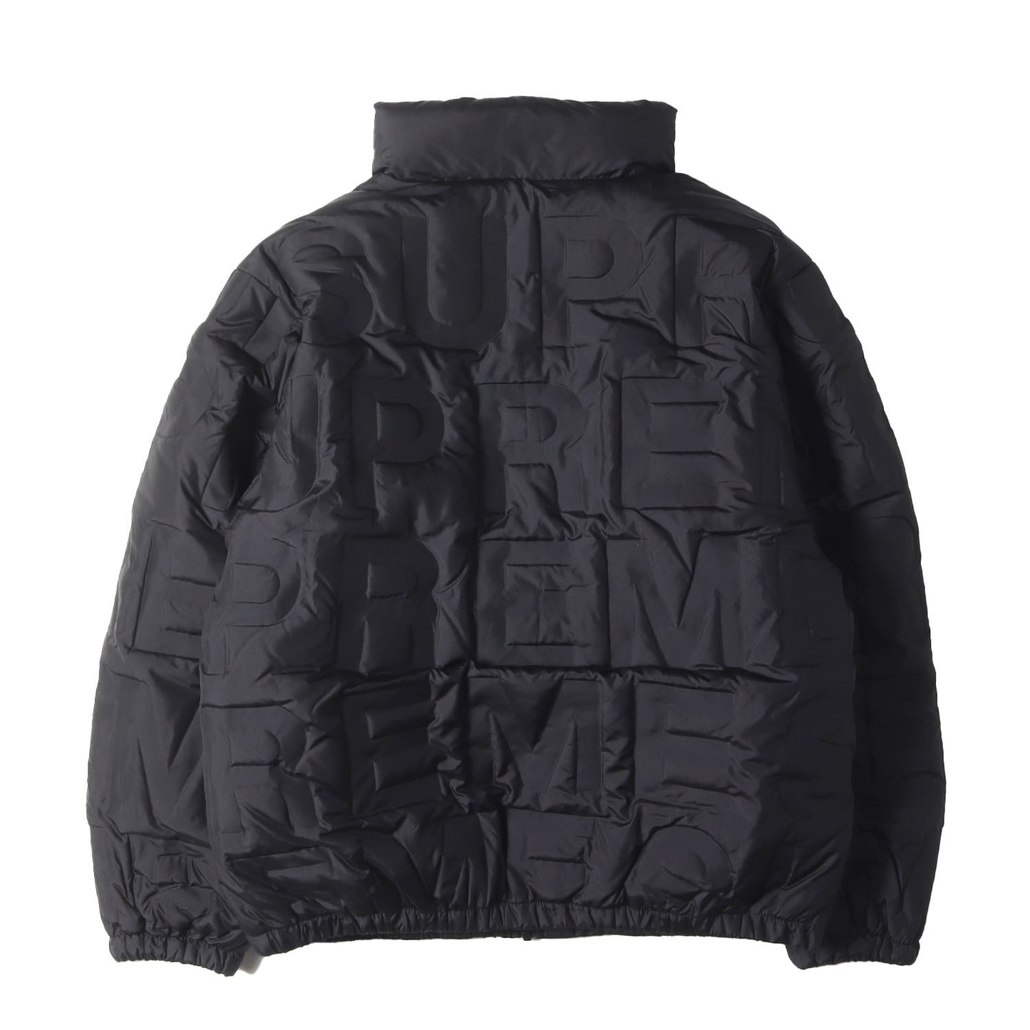 ブランドロゴ柄 パフィー ダウンジャケット(Bonded Logo Puffy Jacket)