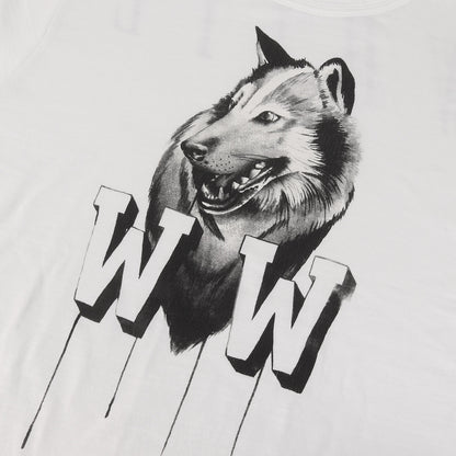 ウルフ グラフィック Tシャツ