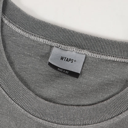 ピグメントダイ加工 GPSロゴ ロングスリーブ ポケット Tシャツ(BLANK LS GPS / TEE)