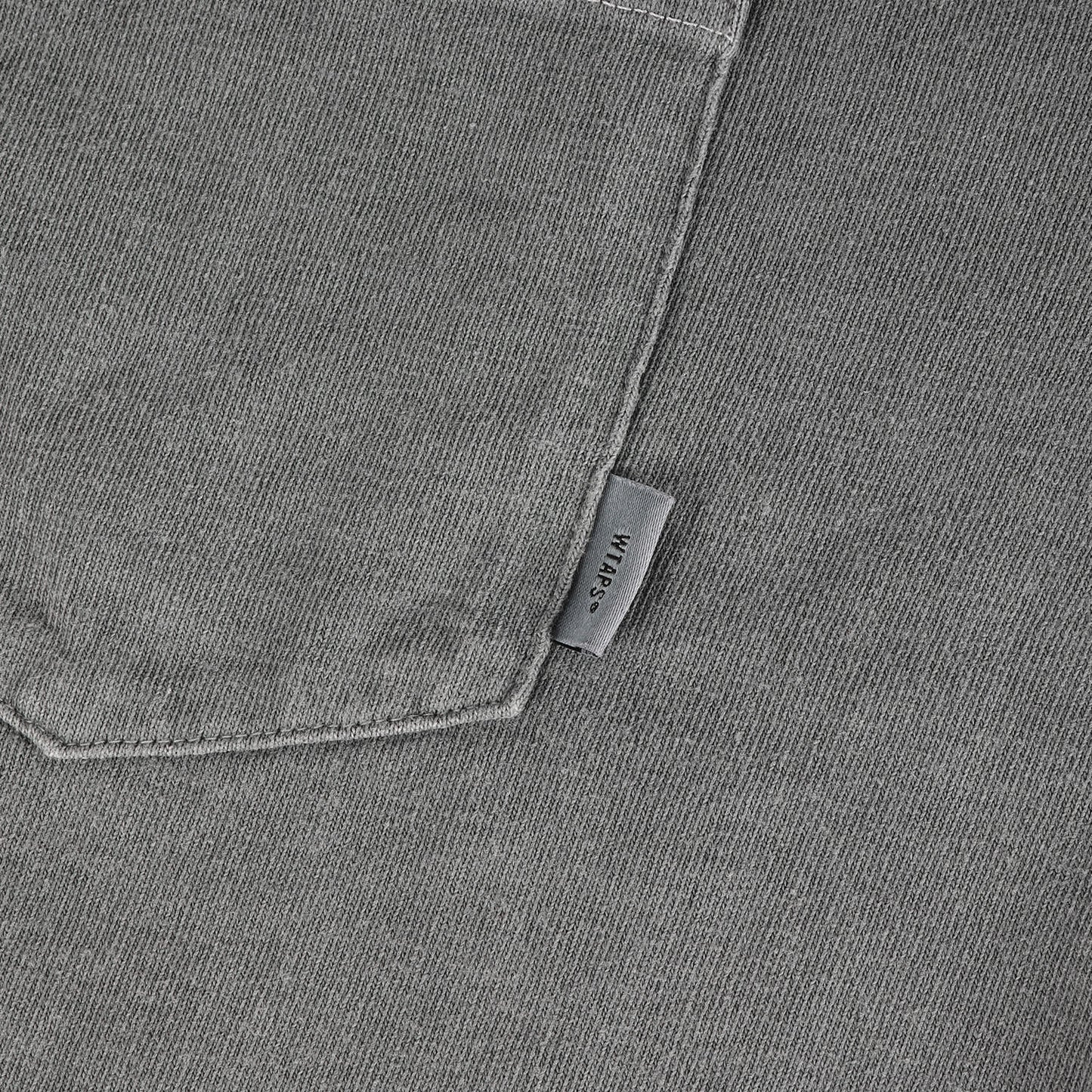 ピグメントダイ加工 GPSロゴ ロングスリーブ ポケット Tシャツ(BLANK LS GPS / TEE)