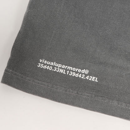 ピグメントダイ加工 GPSロゴ ロングスリーブ ポケット Tシャツ(BLANK LS GPS / TEE)