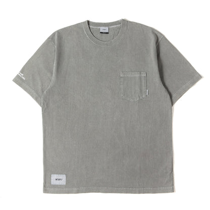 オーバーダイ加工 ポケット Tシャツ(BLANK SS GPS 01)