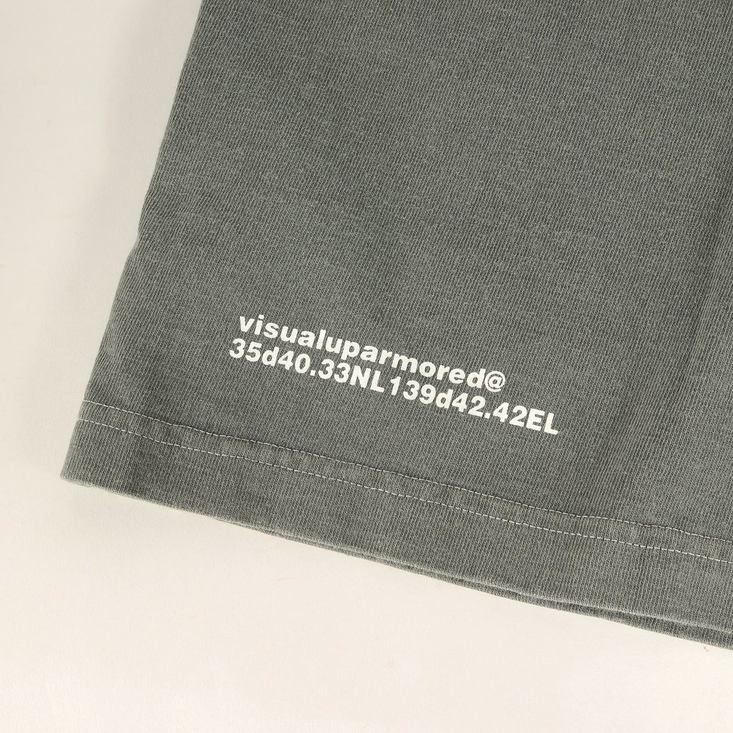 ピグメントダイ加工 GPSロゴ ロングスリーブ ポケット Tシャツ(BLANK LS GPS / TEE)
