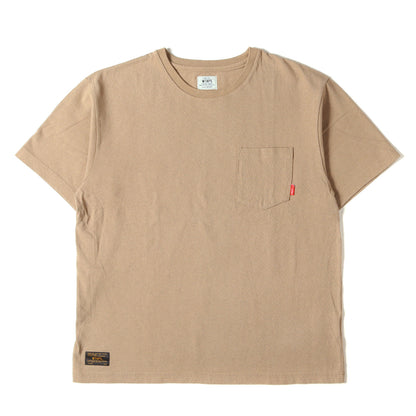 クルーネック ポケット Tシャツ(BLANK SS 01)