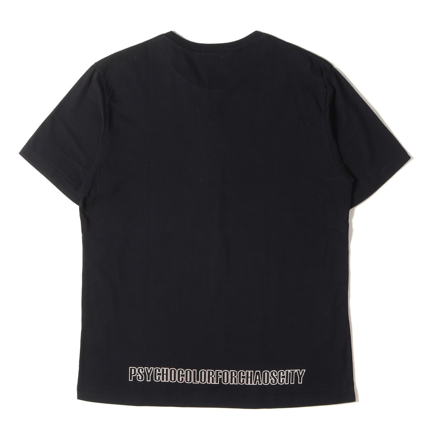 B-BONE柄 Uロゴ クルーネック Tシャツ