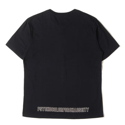 B-BONE柄 Uロゴ クルーネック Tシャツ