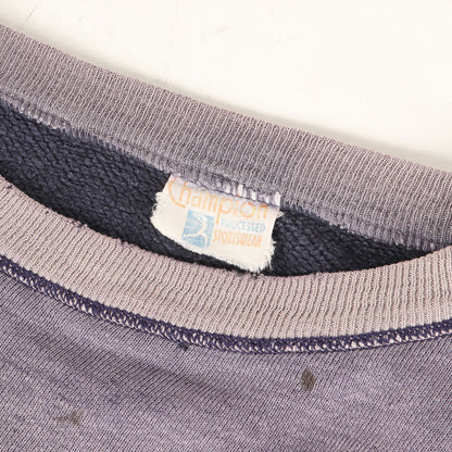 [ナス紺 小文字 ランタグ] 50s フラタニティ プリント スウェット (Kappa Siguma)