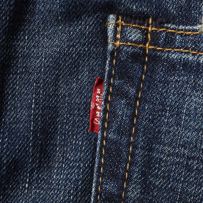 [希少 ビッグサイズ] 00s 1971年復刻 501 66前期 Big E ローライズ デニムパンツ / 日本製 71501